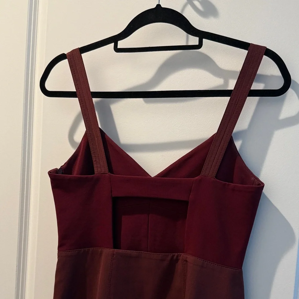 La Ligne Burgundy Maxi Dress - Picture 4 of 6
